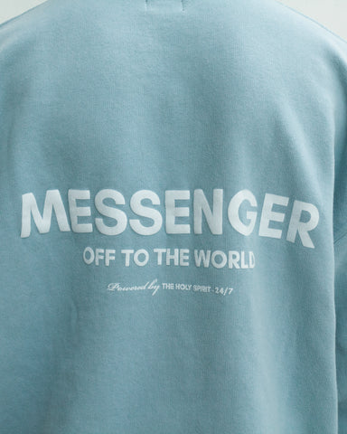 MESSENGER SWEAT - SKY BLUE