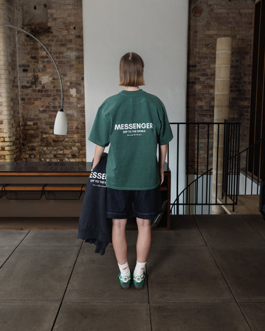 MESSENGER T-SHIRT - GREEN