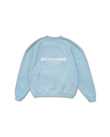 MESSENGER SWEAT - SKY BLUE