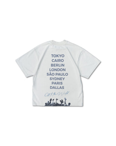 MESSENGER WORLD'S TEE - BONE WHITE