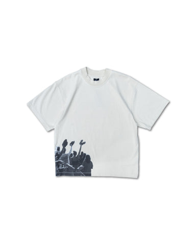 MESSENGER WORLD'S TEE - BONE WHITE