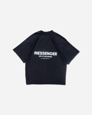 MESSENGER T-SHIRT - BLACK