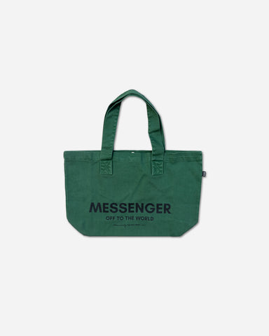 MESSENGER TOTE BAG - GREEN