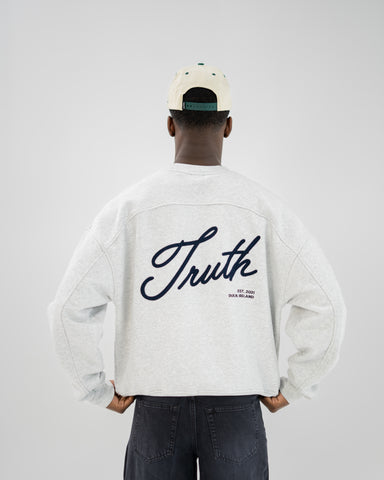 TRUTH SWEAT - GREY MARL