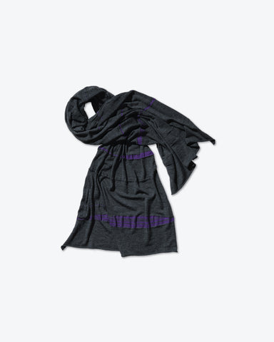 RIVER SCARF - ANTHRA/PURPLE