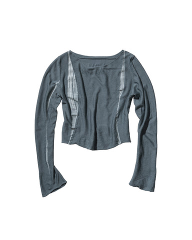 RIVER SLEEVE - GREYGREEN/MINT