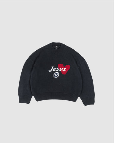 JESUS SWEAT - BLACK