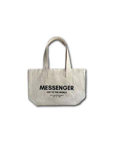 MESSENGER TOTE BAG - NATURAL