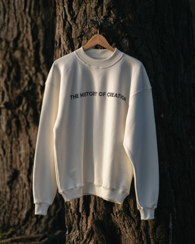 THOC SWEAT - CREAM (OVERSIZED)