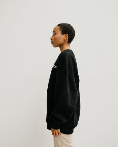 MESSENGER SWEAT - BLACK