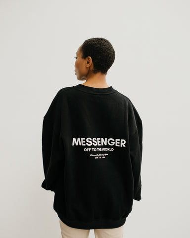 MESSENGER SWEAT - BLACK