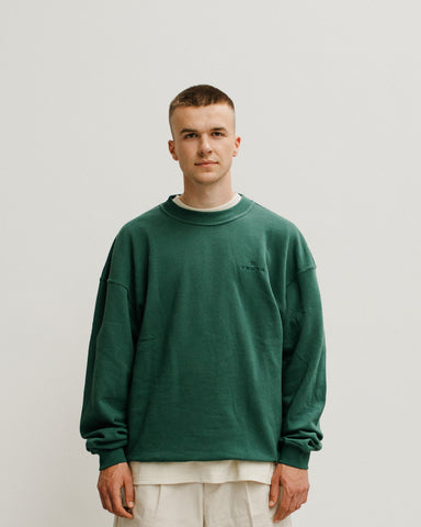 TEXTURED SWEAT - GREEN