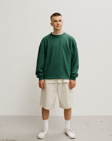 TEXTURED SWEAT - GREEN