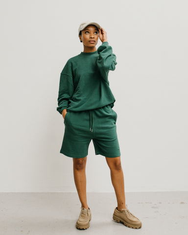 TEXTURED SHORT - GREEN